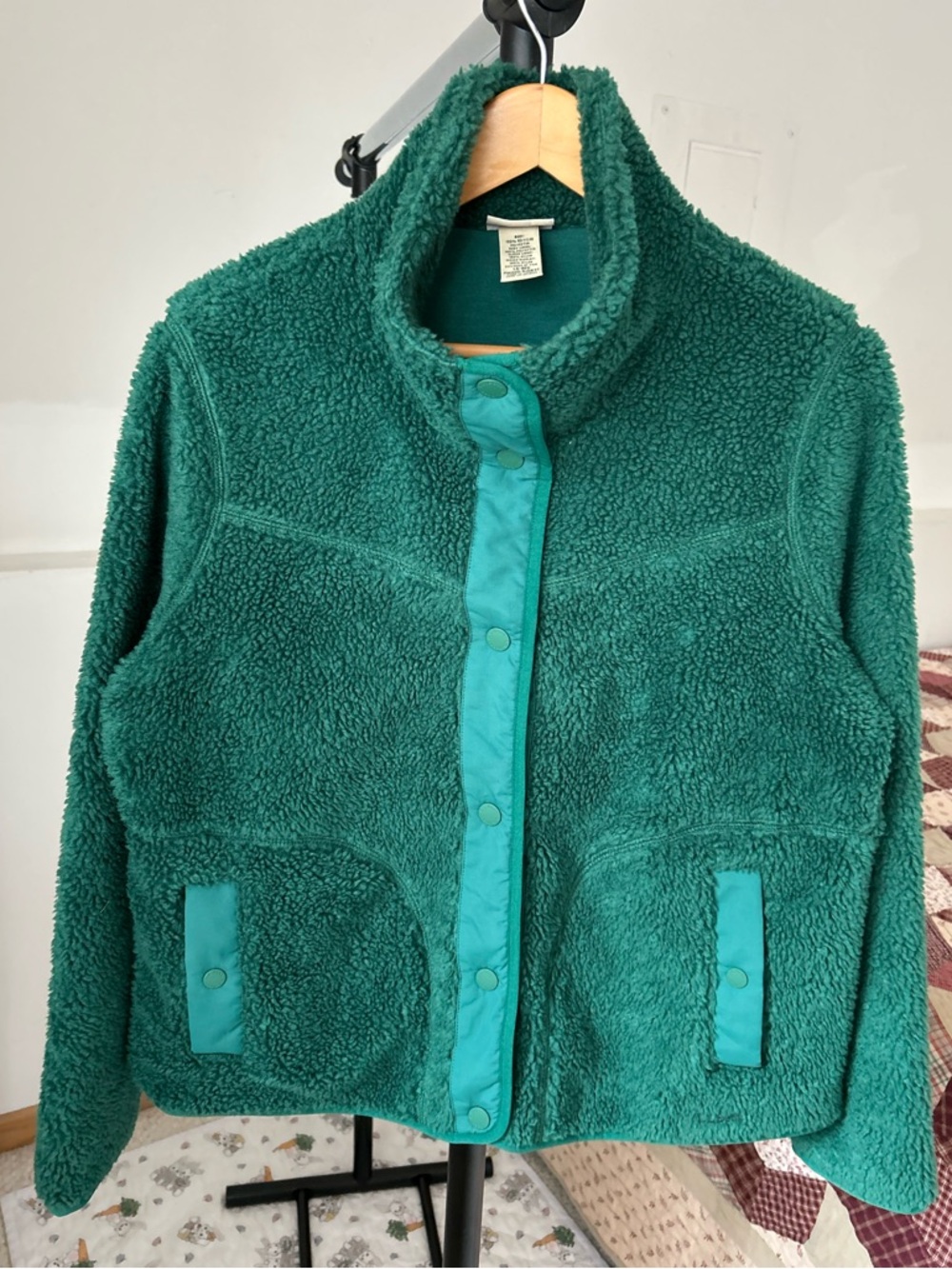 LL Bean Mountain Pile Sherpa Fleece Jacket